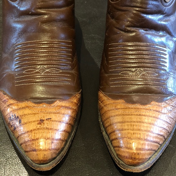 Tony Lama Cowboy Boots - Picture 3 of 10